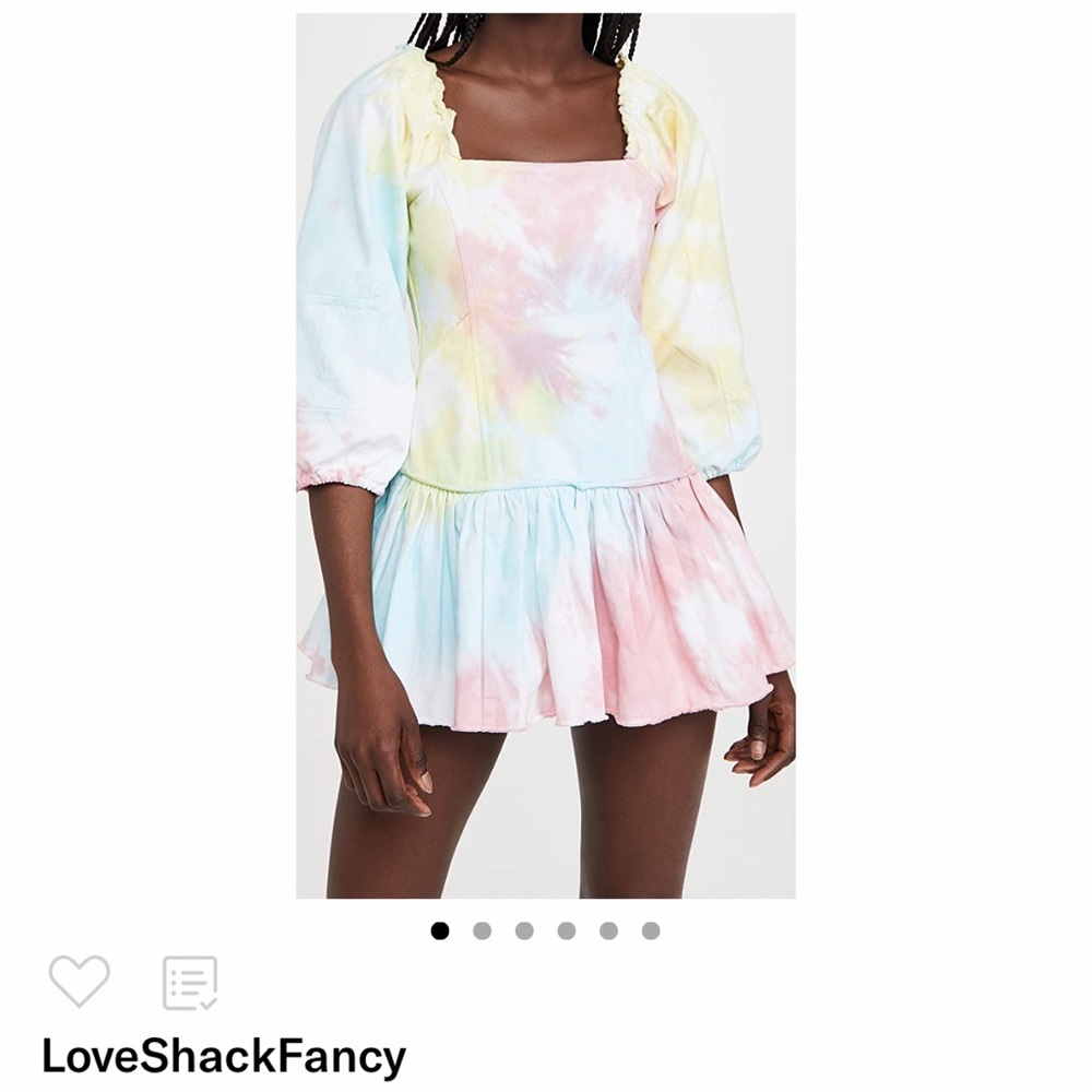 LoveShackFancy Chai Dress